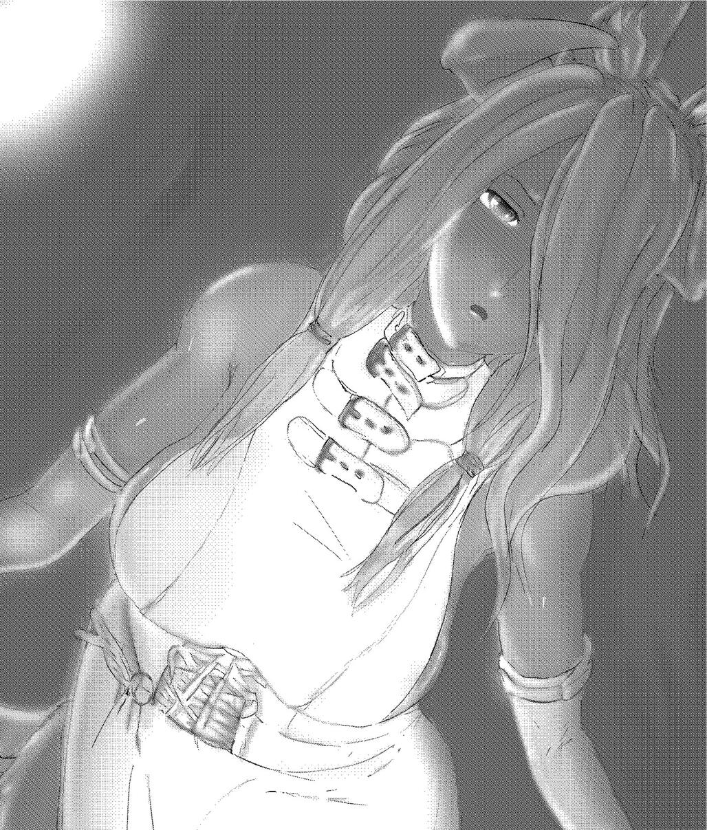 Monochromatic Manga Screentones